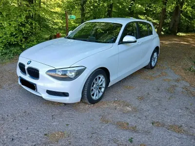 Brugt BMW 114 102 HK (75 kW) 2014 Hvid Hatchback