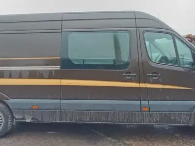 Używany VW Crafter 109 KM (80 kW) 2014 Brązowy Van