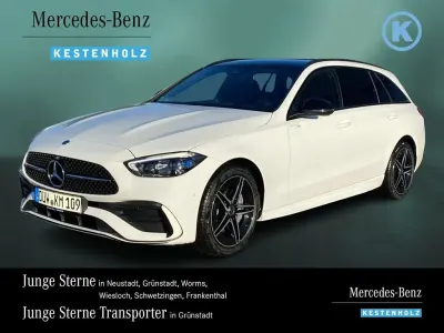 Gebraucht Mercedes C220 AMG 200 PS (147 kW) 2025 Weiß Limousine