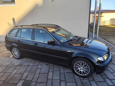 Usata BMW 320 Sport Line 150 CV (110 kW) 2005 Nero Station wagon