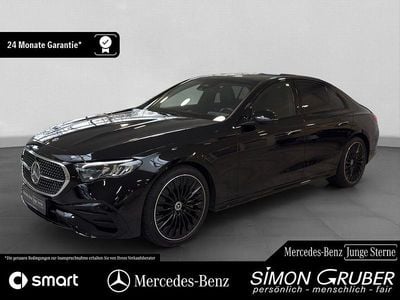 Gebraucht Mercedes E220 AMG 197 PS (144 kW) 2025 Lack obsidianschwarz (metallic) Limousine