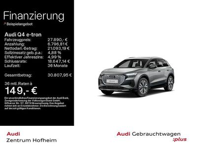 Gebraucht Audi Q4 e-tron Advanced 150 kW (204 PS) 2023 Grau SUV