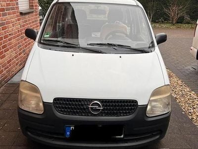 Gebraucht Opel Agila 2002 Weiß Van / Kleinbus