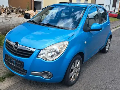 Gebraucht Opel Agila 65 PS (47 kW) 2008 Blau Kleinwagen