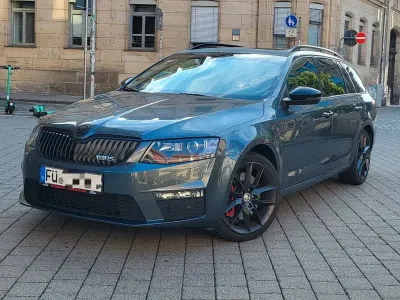 Gebraucht Skoda Octavia RS 220 PS (161 kW) 2014 Grau Kombi