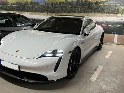 Gebraucht Porsche Taycan Turbo S 559 kW (761 PS) 2020 Weiß Limousine