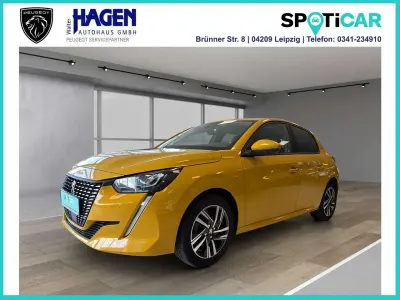 Gebraucht Peugeot 208 Allure 101 PS (74 kW) 2021 Faro gelb Kleinwagen