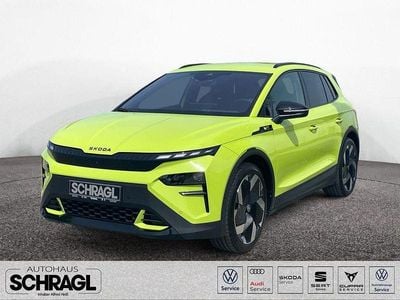 Brugt Skoda Elroq Lounge 250 kW (340 HK) 2025 Grøn SUV