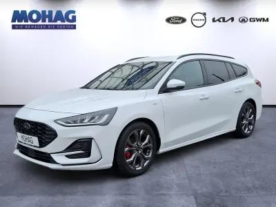 Gebraucht Ford Focus ST-Line 125 PS (91 kW) 2023 Weiß Kombi