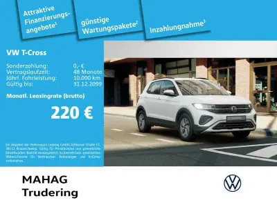 Gebraucht VW T-Cross Life 116 PS (85 kW) 2025 Weiß SUV
