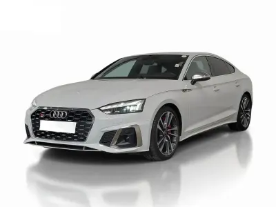 Gebraucht Audi S5 Sportback Ambiente 341 PS (250 kW) 2023 Gletscherweiß metallic Kleinwagen