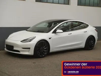 Gebraucht Tesla Model 3 Performance 392 kW (534 PS) 2022 Weiß Limousine