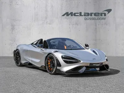 Gebraucht McLaren 765LT 765 PS (562 kW) 2022 Supernova silver (silber) Cabrio