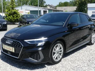 Gebraucht Audi A3 S-Line 150 PS (110 kW) 2022 Mythosschwarz metallic Limousine