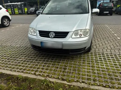 Gebraucht VW Touran 105 PS (77 kW) 2003 Silber Van / Kleinbus