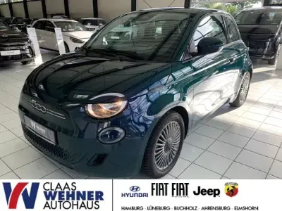 Gebraucht Fiat 500e Icon 86 kW (118 PS) 2022 Ozean grün) (gruen Kleinwagen