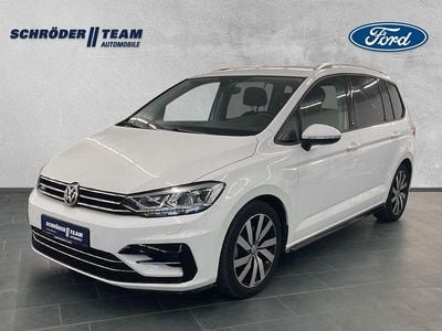 Gebraucht VW Touran Sound 150 PS (110 kW) 2018 Pure white Van / Kleinbus