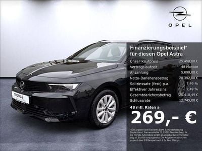 Gebraucht Opel Astra Edition 145 PS (106 kW) 2025 Schwarz Kombi