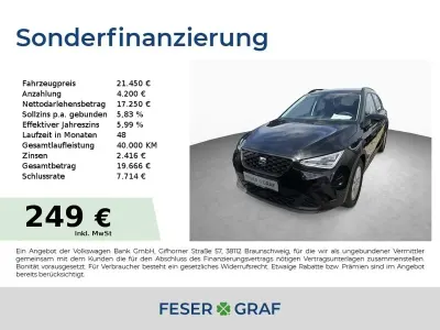 Gebraucht Seat Arona Style 95 PS (69 kW) 2025 Mitternachtsschwarz SUV