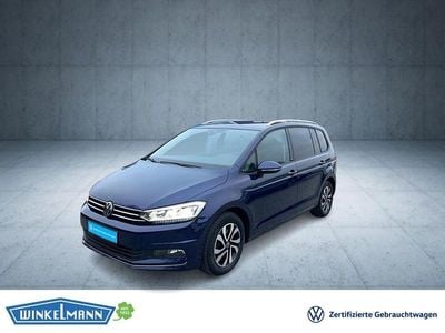 Gebraucht VW Touran Active 150 PS (110 kW) 2022 Blau Van / Kleinbus