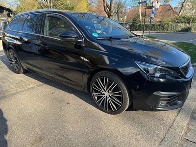 Occasion Peugeot 308 SW Allure GT-Line 150 PK (110 kW) 2018 Zwart Stationwagen