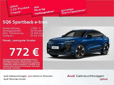Gebraucht Audi SQ6 Sportback e-tron Edition .1 359 kW (489 PS) 2025 Ascariblau metallic SUV
