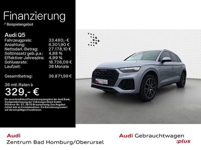 Gebraucht Audi Q5 S-Line 299 PS (219 kW) 2022 Florettsilber metallic SUV
