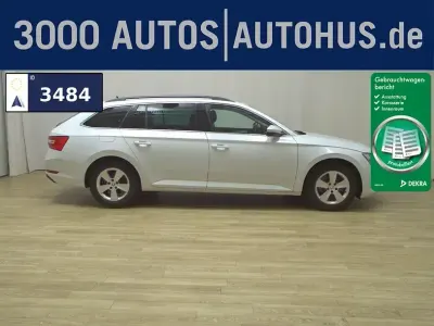 Gebraucht Skoda Superb Ambition 150 PS (110 kW) 2022 Weiss Kombi