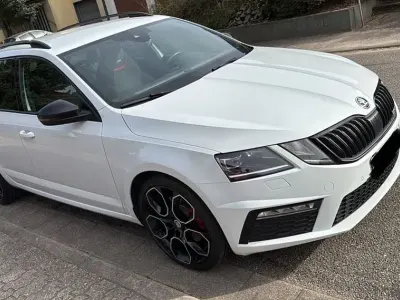 Gebraucht Skoda Octavia RS 184 PS (135 kW) 2020 Weiß Kombi