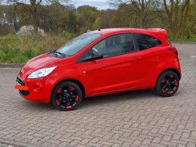 Second-hand Ford Ka Limited 70 CP (51 kW) 2014 Roșu Hatchback
