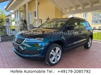 Gebraucht Skoda Karoq Style 150 PS (110 kW) 2019 Blau SUV