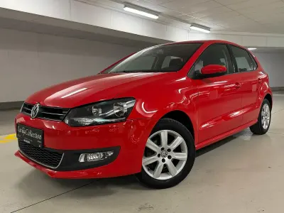 Gebraucht VW Polo Highline 86 PS (63 kW) 2009 Flashrot Kleinwagen