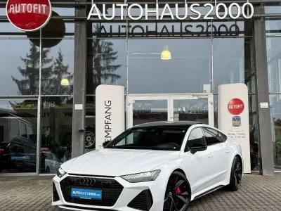 Gebraucht Audi RS7 Sportback Sport 600 PS (441 kW) 2020 Gletscherweiss Kleinwagen