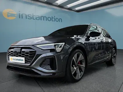 Brugt Audi Q8 e-tron 300 kW (408 HK) 2024 Grå SUV