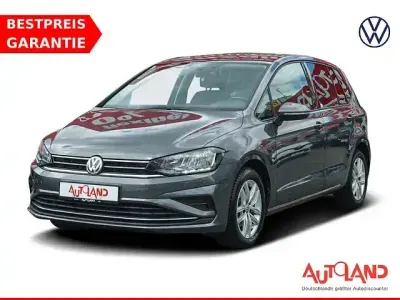 Gebraucht VW Golf Sportsvan 110 PS (80 kW) 2018 Indiumgrau metallic Van / Kleinbus