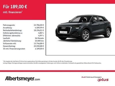 Usata Audi Q2 Comfort 150 CV (110 kW) 2023 Grigio SUV