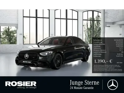 Gebraucht Mercedes S63 AMG AMG 612 PS (450 kW) 2025 Schwarz / obsidianschwarz Limousine