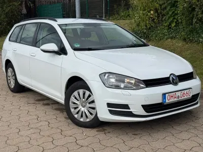 Gebraucht VW Golf VII Trendline 110 PS (80 kW) 2016 Weiß Kombi