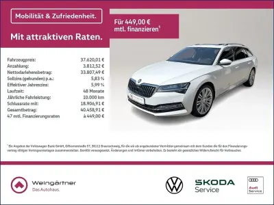 Gebraucht Skoda Superb Business Line 280 PS (205 kW) 2023 Weiß Kombi