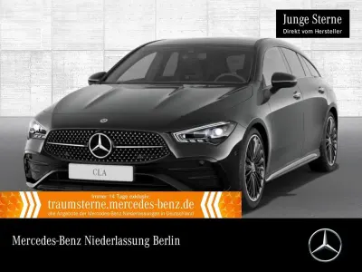 Brugt Mercedes CLA200 AMG Line Premium Plus 150 HK (110 kW) 2024 Sort Sedan