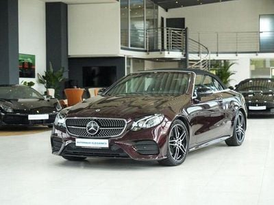 Second-hand Mercedes E300 AMG line 245 CP (180 kW) 2019 Roșu Cabrio