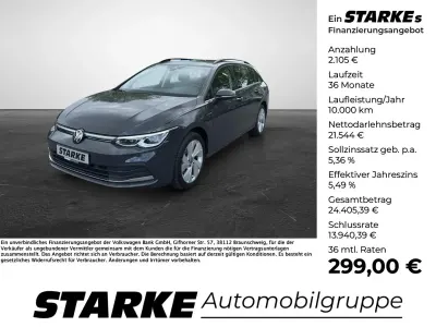 Gebraucht VW Golf VIII Style 150 PS (110 kW) 2024 Grau (uranograu) Kombi