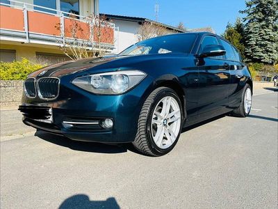 Gebraucht BMW 116 Sport Line 116 PS (85 kW) 2013 Blau Kleinwagen