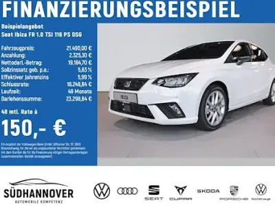 Neu Seat Ibiza FR 115 PS (84 kW) 2026 Weiß Kleinwagen