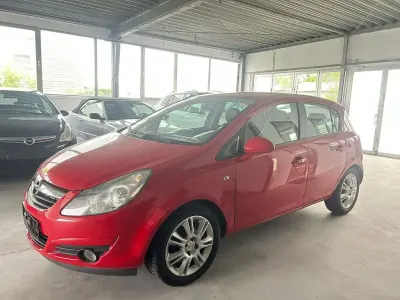 Używany Opel Corsa Innovation 90 KM (66 kW) 2009 Czerwony Hatchback