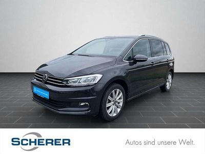 Gebraucht VW Touran Highline 150 PS (110 kW) 2022 Uranograu Van / Kleinbus