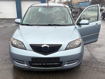 Gebraucht Mazda 2 80 PS (58 kW) 2007 Blau Kleinwagen