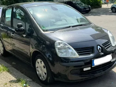 Gebraucht Renault Modus Dynamique 111 PS (81 kW) 2006 Schwarz Van / Kleinbus