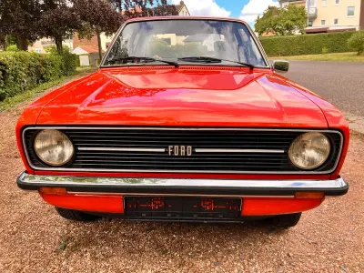 Gebraucht Ford Escort 54 PS (39 kW) 1975 Orange Limousine