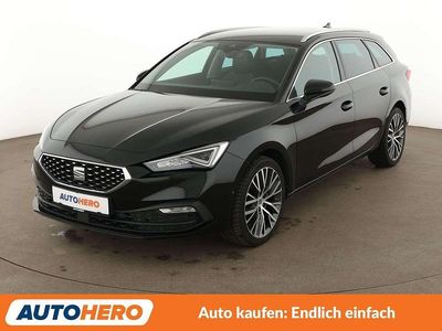 Usata Seat Leon XCELLENCE 150 CV (110 kW) 2020 Nero Station wagon